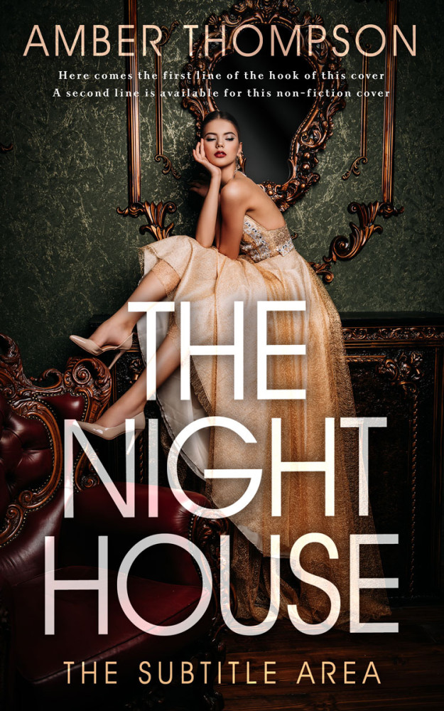 Front view of Rodeo Dust #32903 - Premade Chick Lit Book Cover