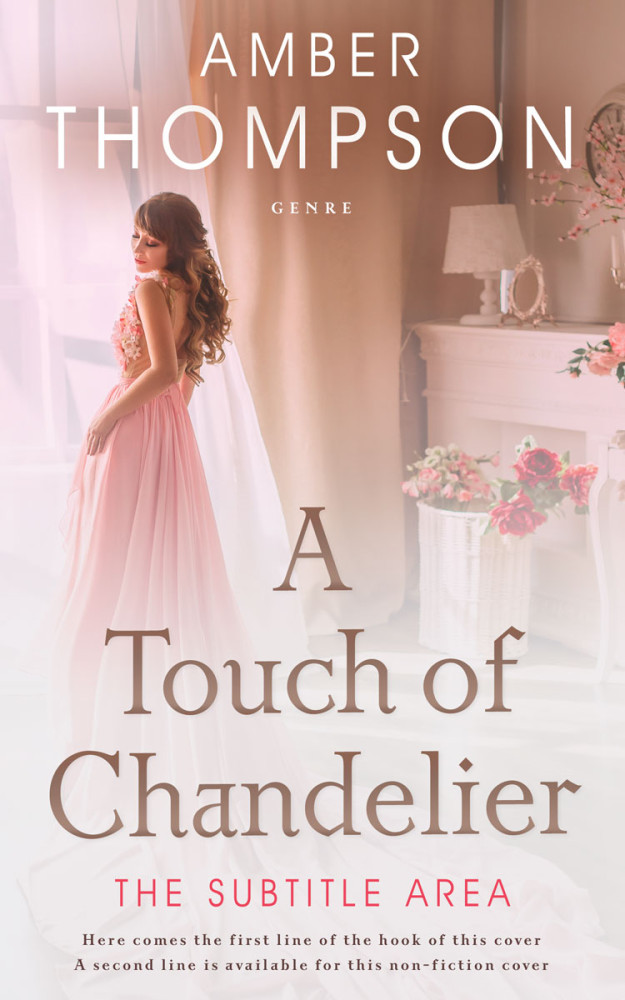 Front view of Ebb #32910 - Premade Romance Book Cover