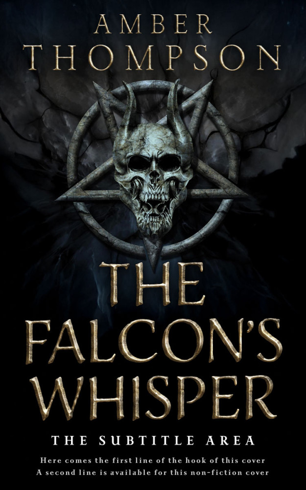 Front view of Woodsmoke #32930 - Premade Fantasy Book Cover