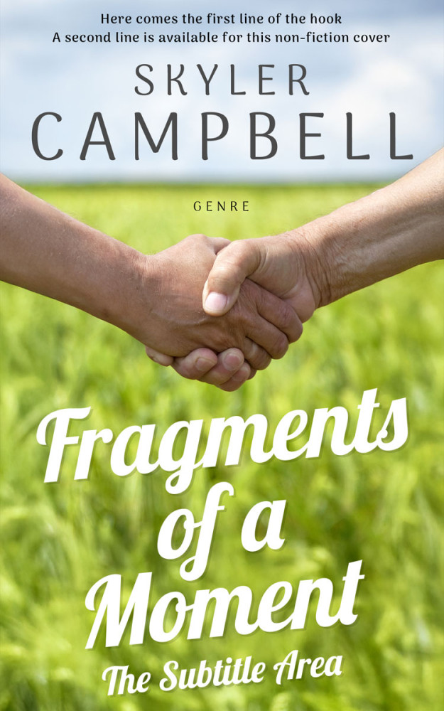 Front view of Sushi #32954 - Premade Self-Improvement & Self-Help Book Cover