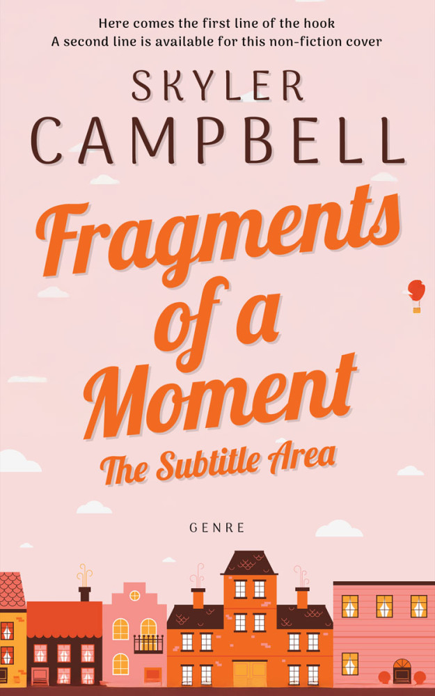 Front view of Vanilla Ice #32955 - Premade Literary Fiction Book Cover