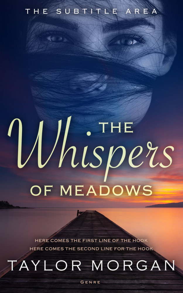 Front view of Ebony Clay #32958 - Premade Mystery & Thriller & Suspense Book Cover