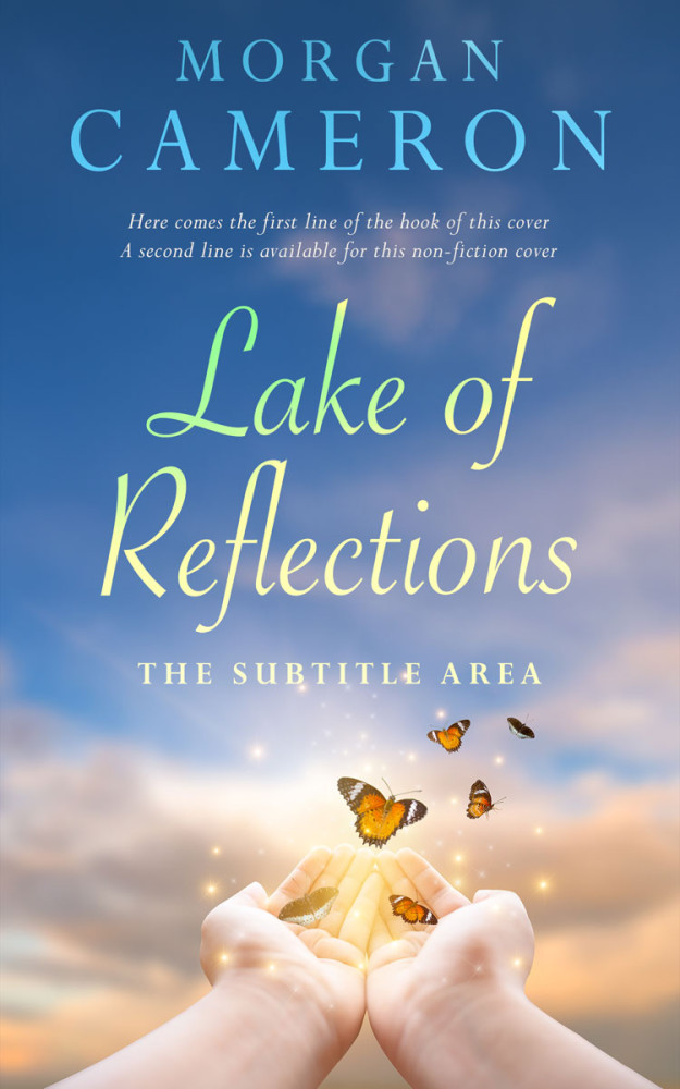 Front view of San Marino #32968 - Premade Poetry Book Cover