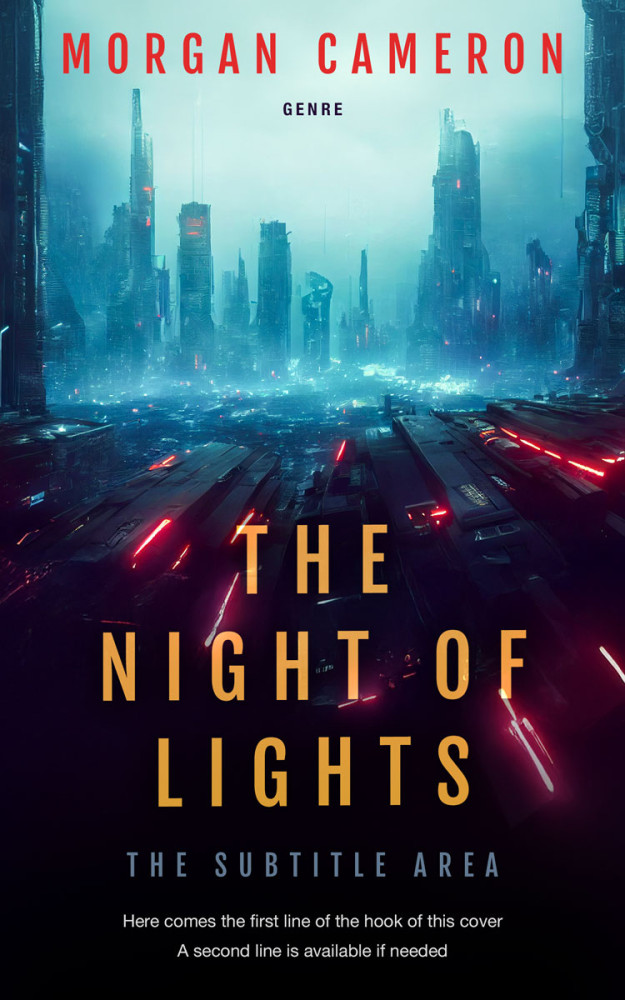 Front view of Clay Ash #33006 - Premade Apocalyptica Book Cover