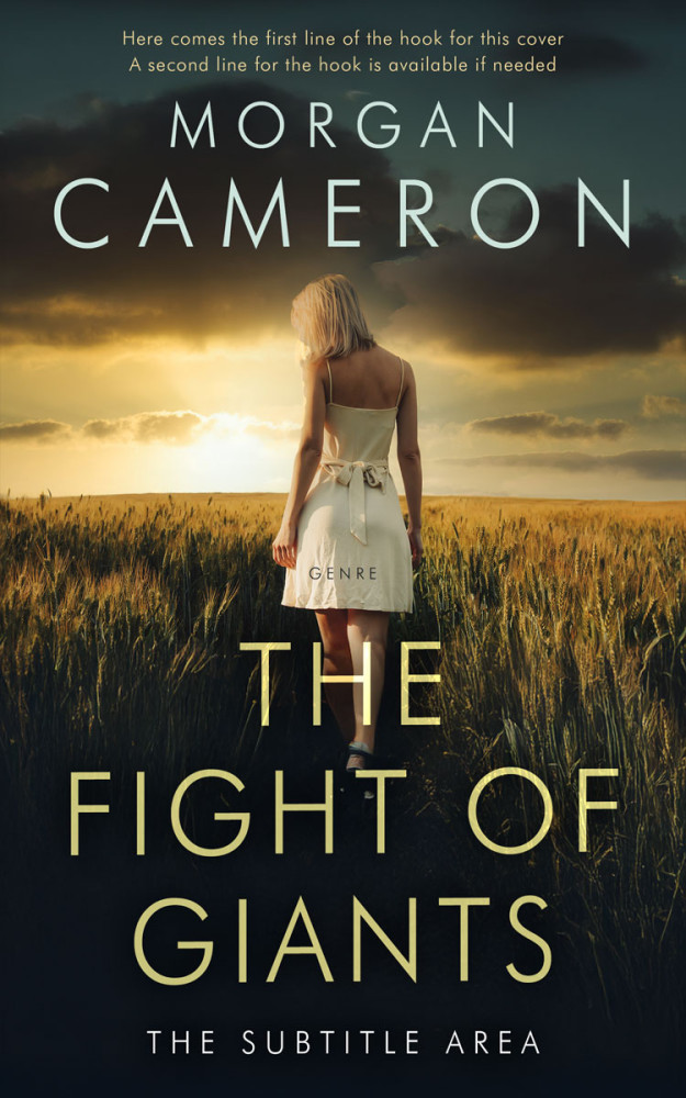 Front view of Heavy Metal #33058 - Premade Romance Book Cover