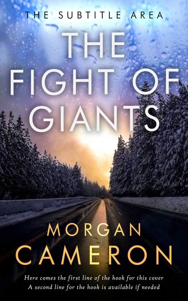 Front view of Timberwolf #33076 - Premade Mystery & Thriller & Suspense Book Cover