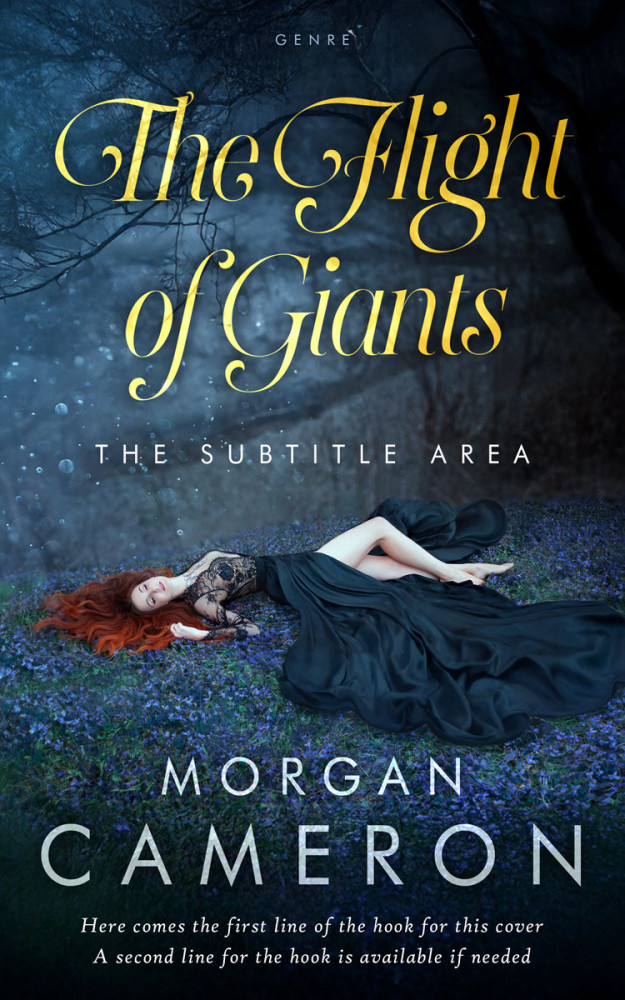 Front view of Mirage #33081 - Premade Fantasy Book Cover