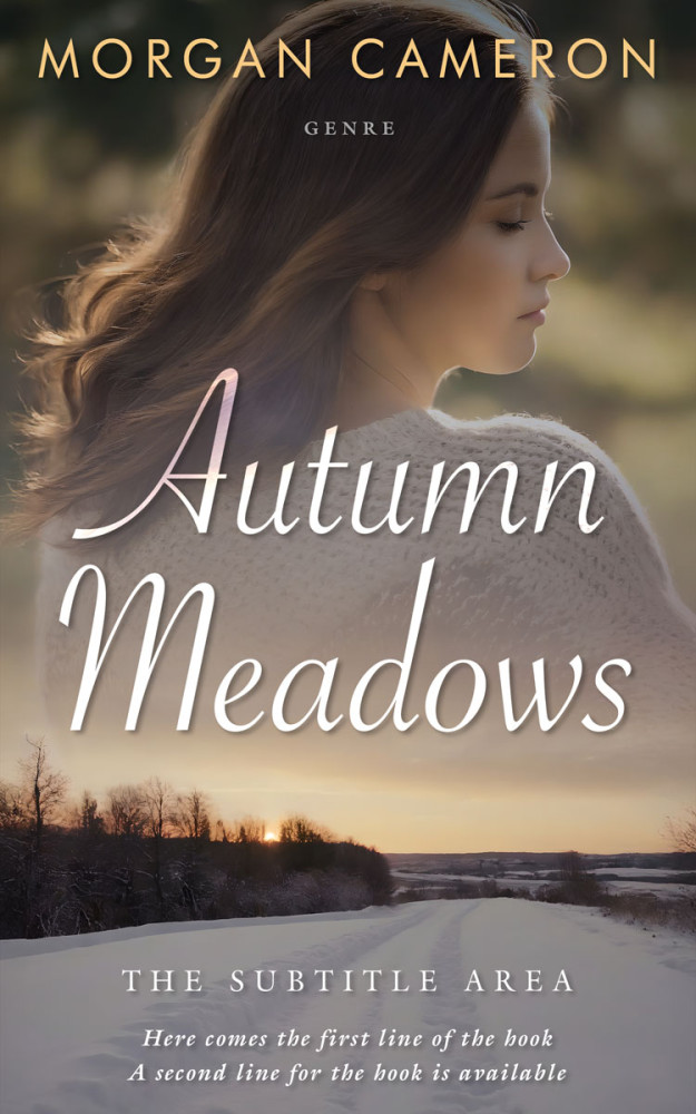 Front view of Sandstone #33106 - Premade Romance Book Cover