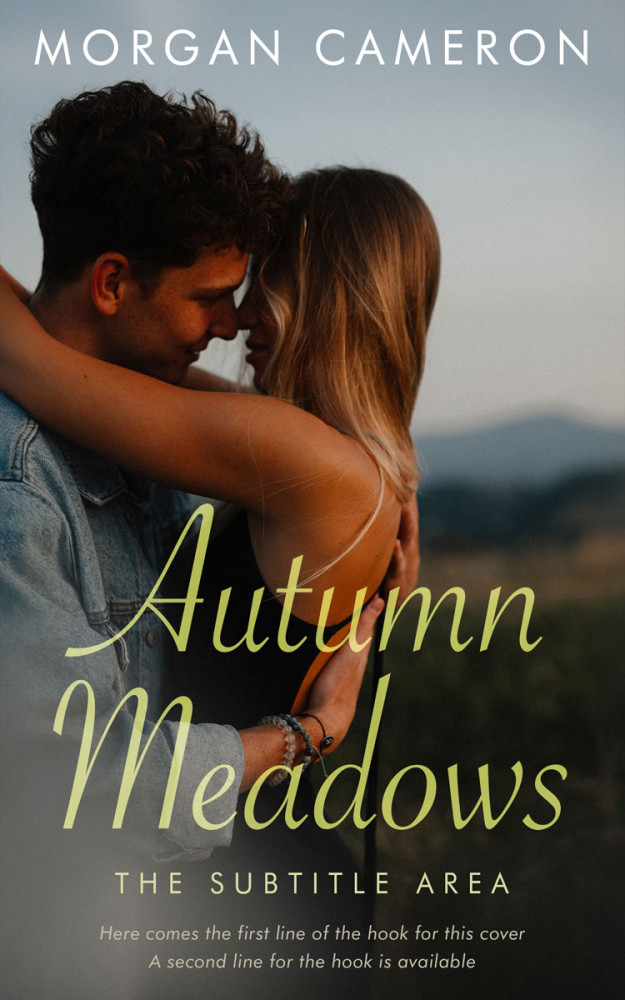 Front view of Dune #33118 - Premade Romance Book Cover