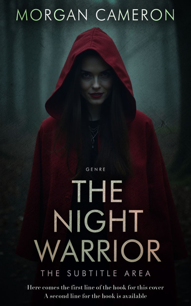 Front view of Woodsmoke #33148 - Premade Mystery & Thriller & Suspense Book Cover