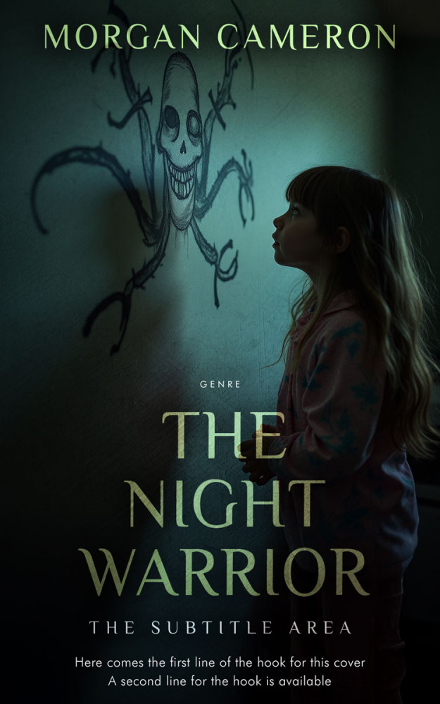 Front view of Bunker #33151 - Premade Horror Book Cover | BookCoverZone