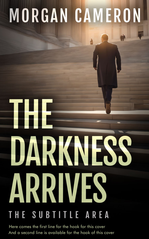 Front view of Chino #33166 - Premade Mystery & Thriller & Suspense Book Cover