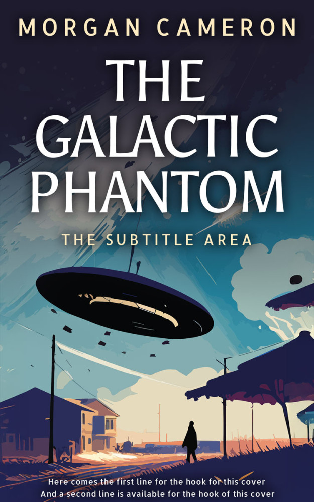 Front view of Ebony Clay #33193 - Premade Mystery & Thriller & Suspense Book Cover