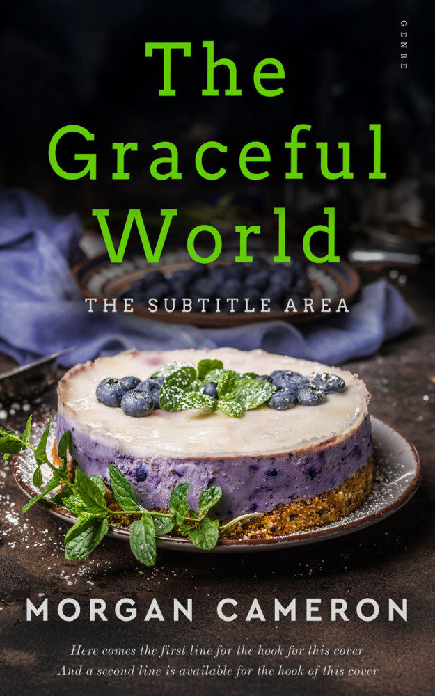 Front view of Cod Gray #33239 - Premade Health & Dieting & Fitness Book Cover