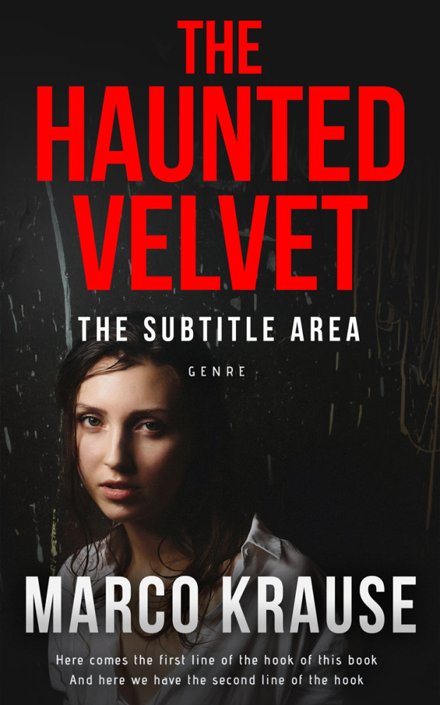 Front view of Cinnabar #33255 - Premade Mystery & Thriller & Suspense Book Cover