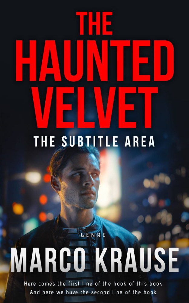 Front view of Mandy #33256 - Premade Mystery & Thriller & Suspense Book Cover