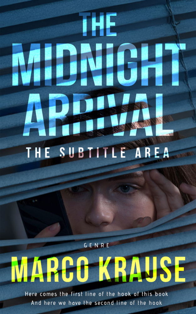 Front view of Pickled Bluewood #33263 - Premade Mystery & Thriller & Suspense Book Cover