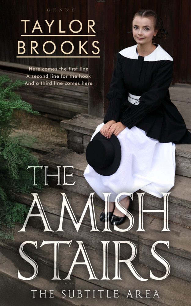 Front view of Rangitoto #33287 - Premade Romance Book Cover