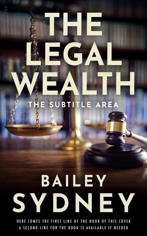 Front view of Cocoa Brown #33299 - Premade Mystery & Thriller & Suspense Book Cover