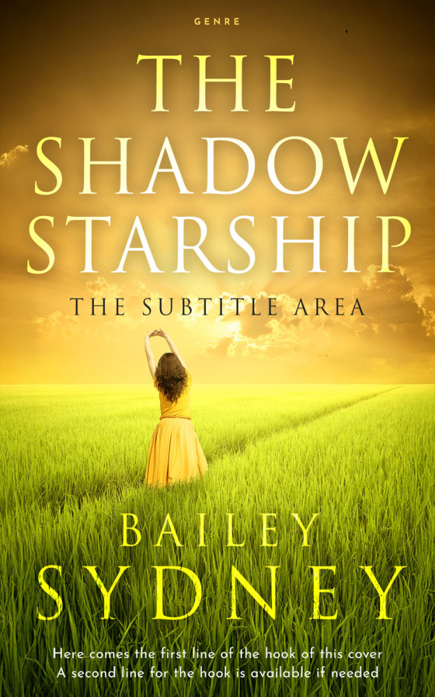 Front view of Old Gold #33311 - Premade Self-Improvement & Self-Help Book Cover