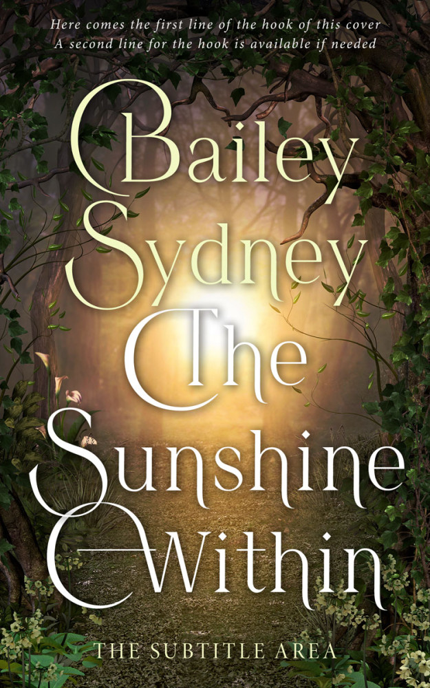 Front view of Birch #33357 - Premade Fantasy Book Cover