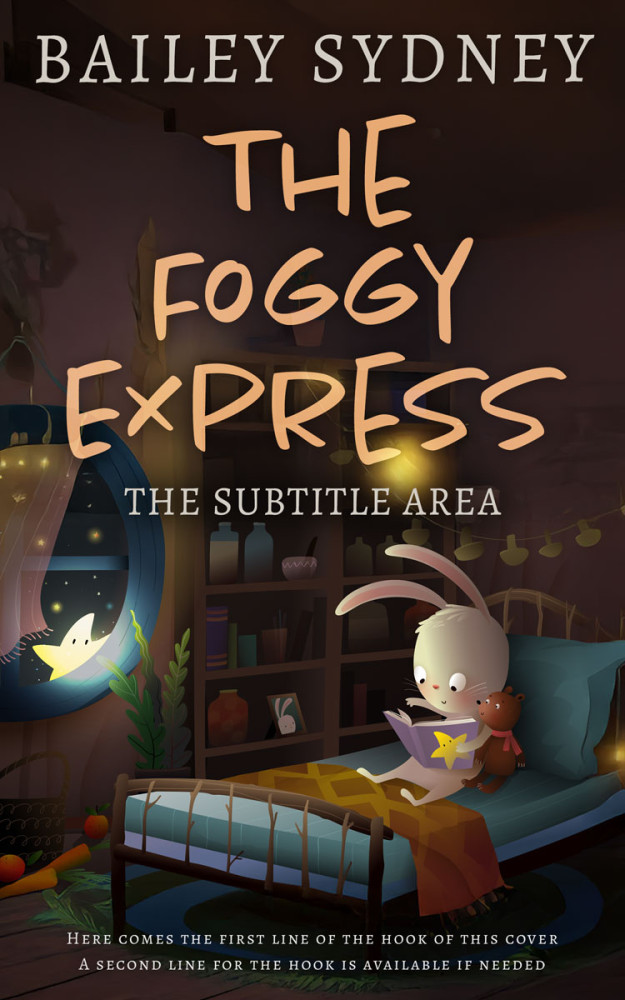 Front view of Unknown #33410 - Premade Teen & Young Adult Book Cover