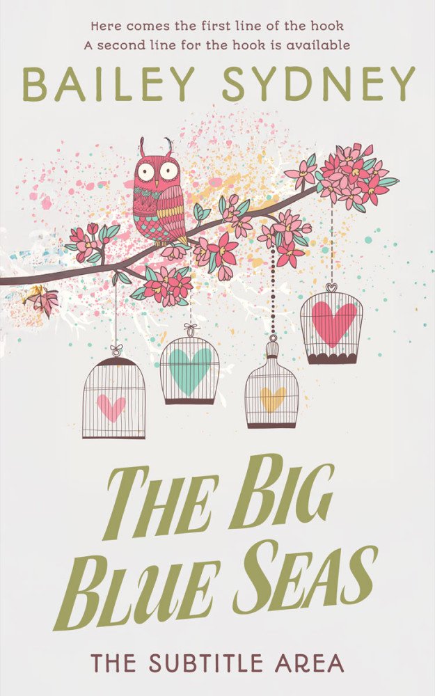 Front view of Cararra #33418 - Premade Poetry Book Cover