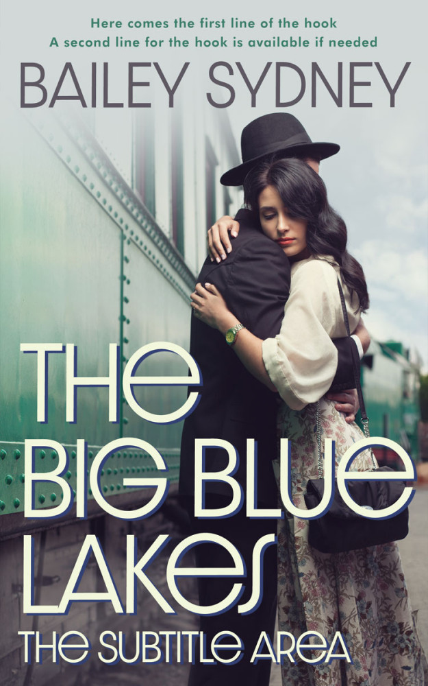 Front view of Tasman #33425 - Premade Romance Book Cover