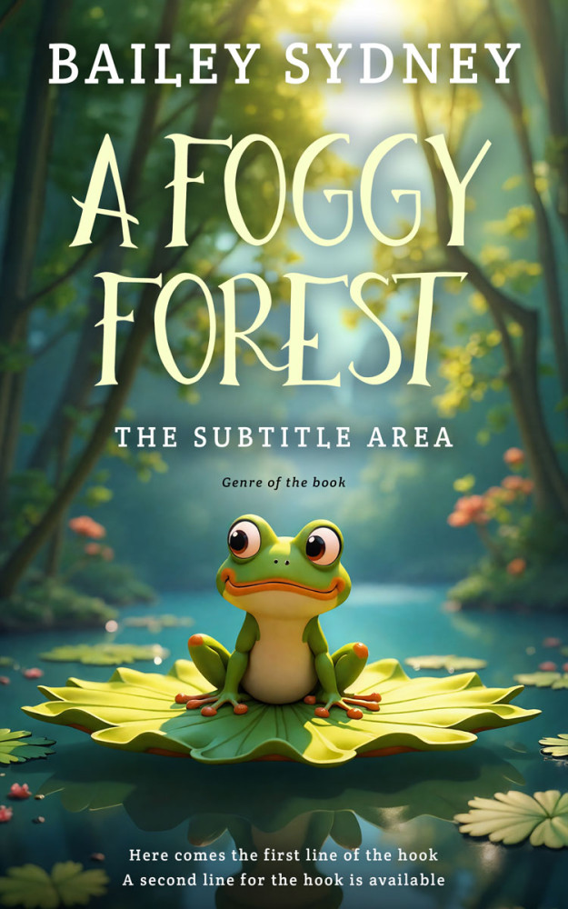 Front view of Tom Thumb #33483 - Premade Nature Book Cover