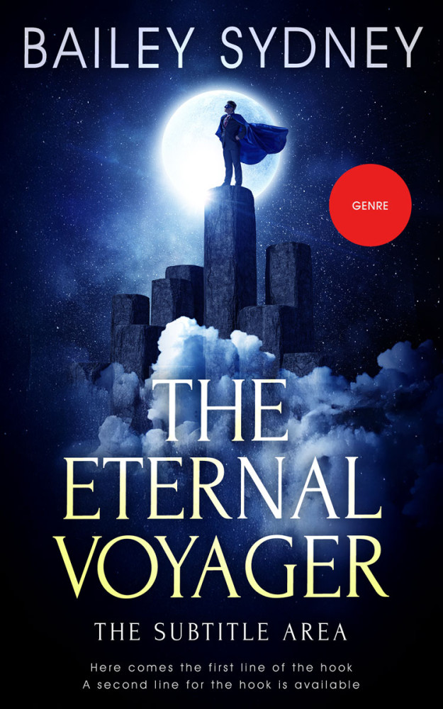 Front view of Black Pearl #33521 - Premade Mystery & Thriller & Suspense Book Cover