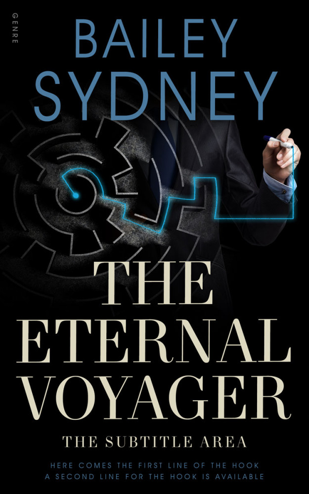 Front view of Woodsmoke #33524 - Premade Business Book Cover