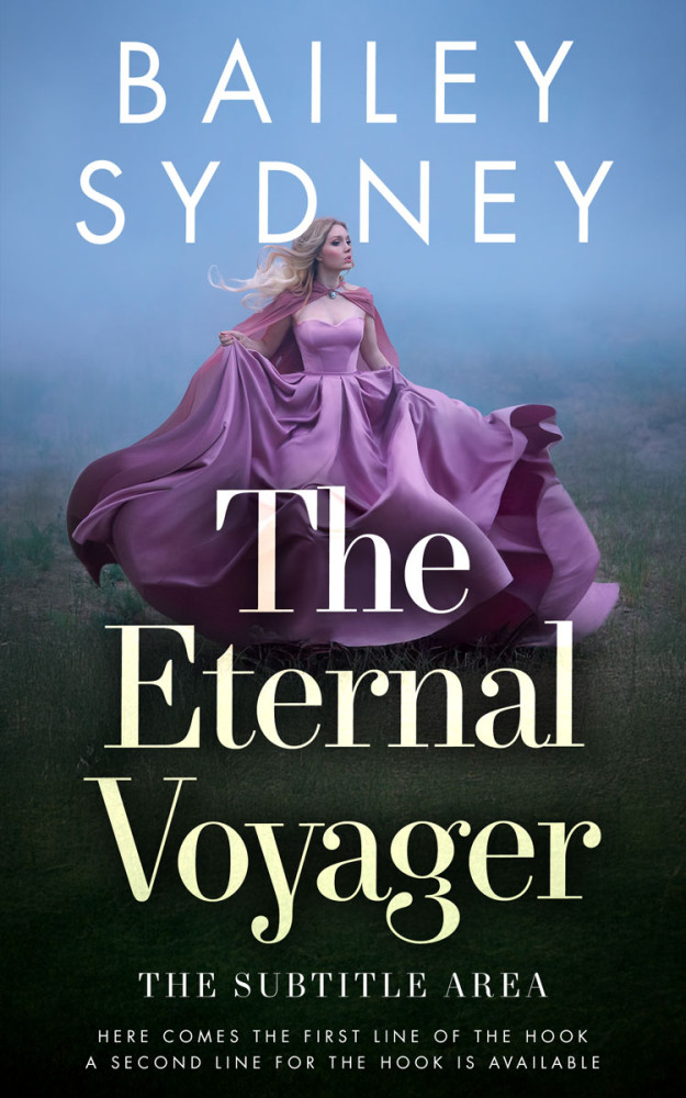 Front view of Outer Space #33533 - Premade Teen & Young Adult Book Cover