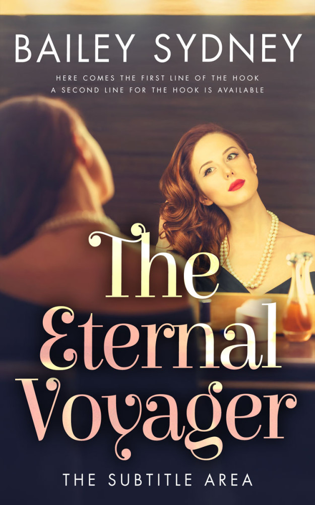 Front view of Thunder #33536 - Premade Literary Fiction Book Cover