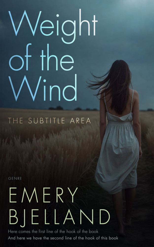 Front view of Outer Space #33560 - Premade Mystery & Thriller & Suspense Book Cover