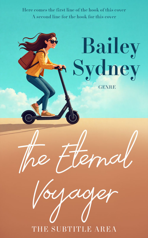 Front view of Antique Brass #335673 - Premade Action & Adventure Book Cover