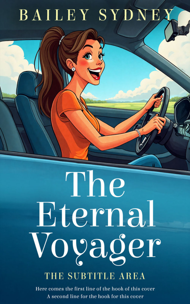 Front view of Blumine #335678 - Premade Action & Adventure Book Cover