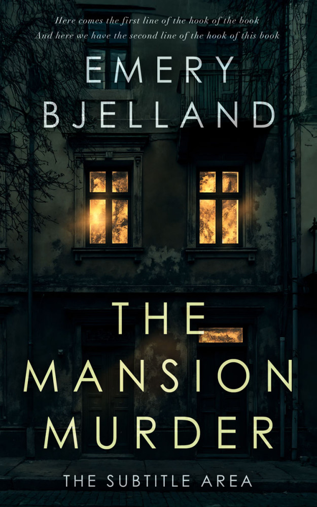 Front view of Aztec #335691 - Premade Mystery & Thriller & Suspense Book Cover