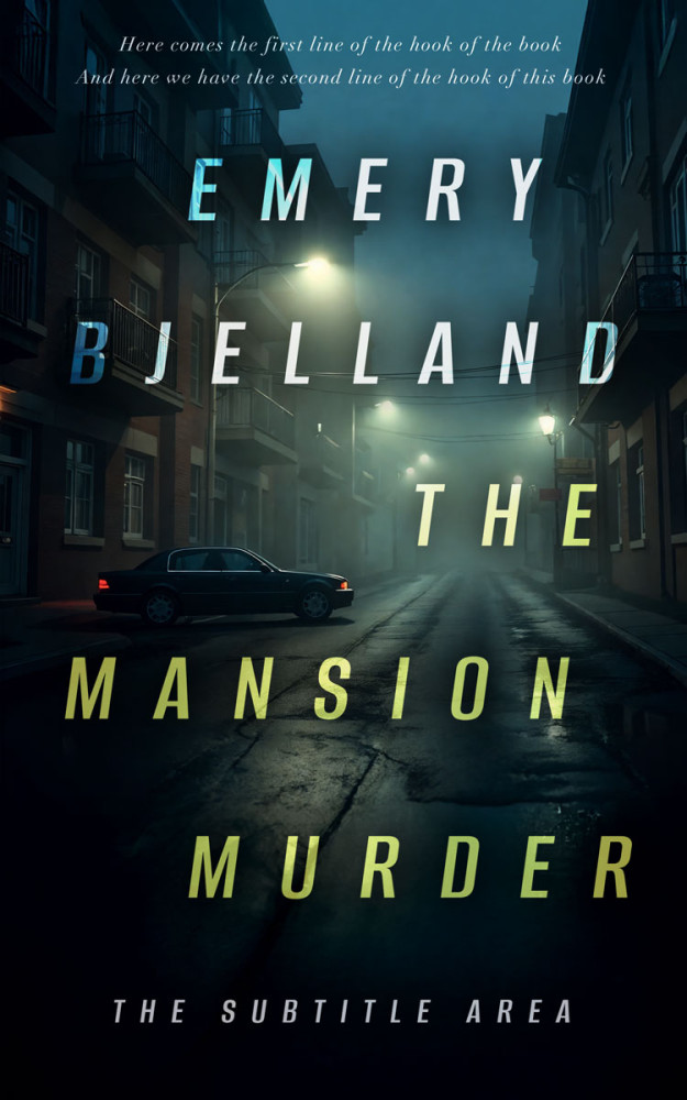 Front view of Bunker #335696 - Premade Mystery & Thriller & Suspense Book Cover | BookCoverZone