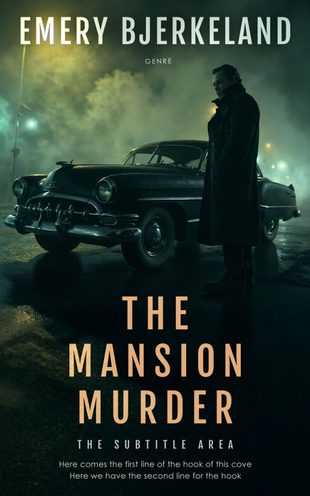 Front view of Aztec #335717 - Premade Mystery & Thriller & Suspense Book Cover