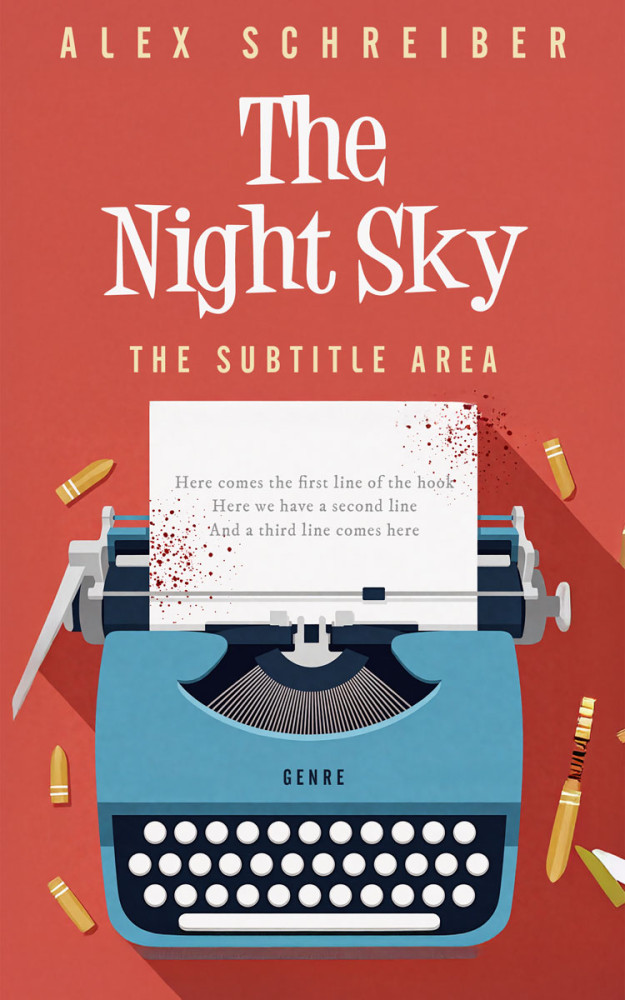 Front view of Crail #335740 - Premade Mystery & Thriller & Suspense Book Cover