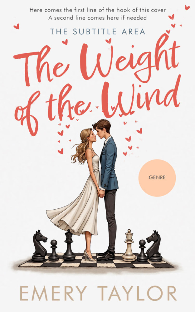 Front view of Pampas #335766 - Premade Romance Book Cover