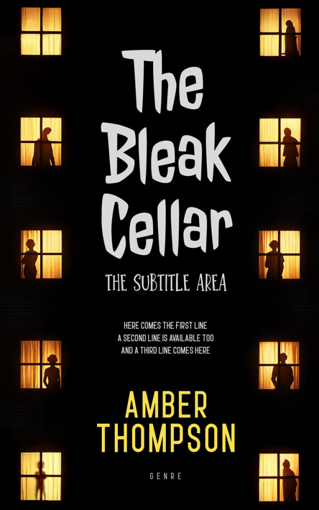 Front view of Calico #335795 - Premade Mystery & Thriller & Suspense Book Cover