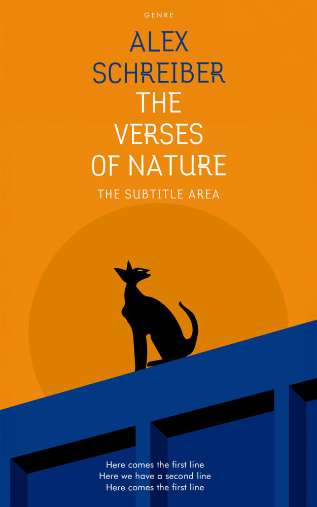 Front view of Green Vogue #335834 - Premade Surreal Book Cover