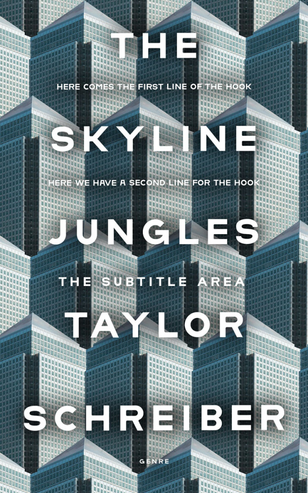 Front view of Oxford Blue #335865 - Premade Abstract Book Cover