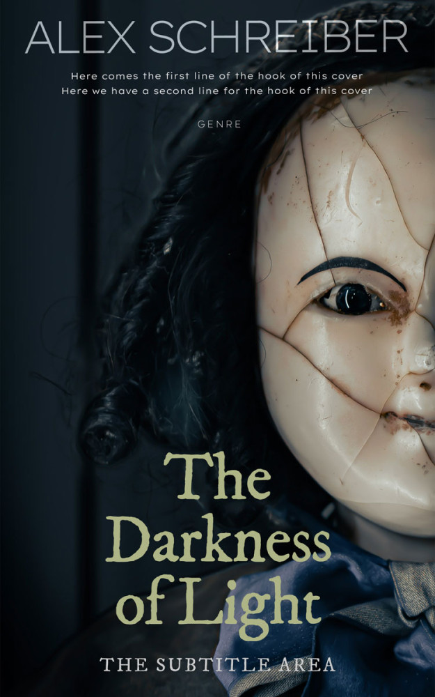 Front view of Gray Olive #335885 - Premade Mystery & Thriller & Suspense Book Cover