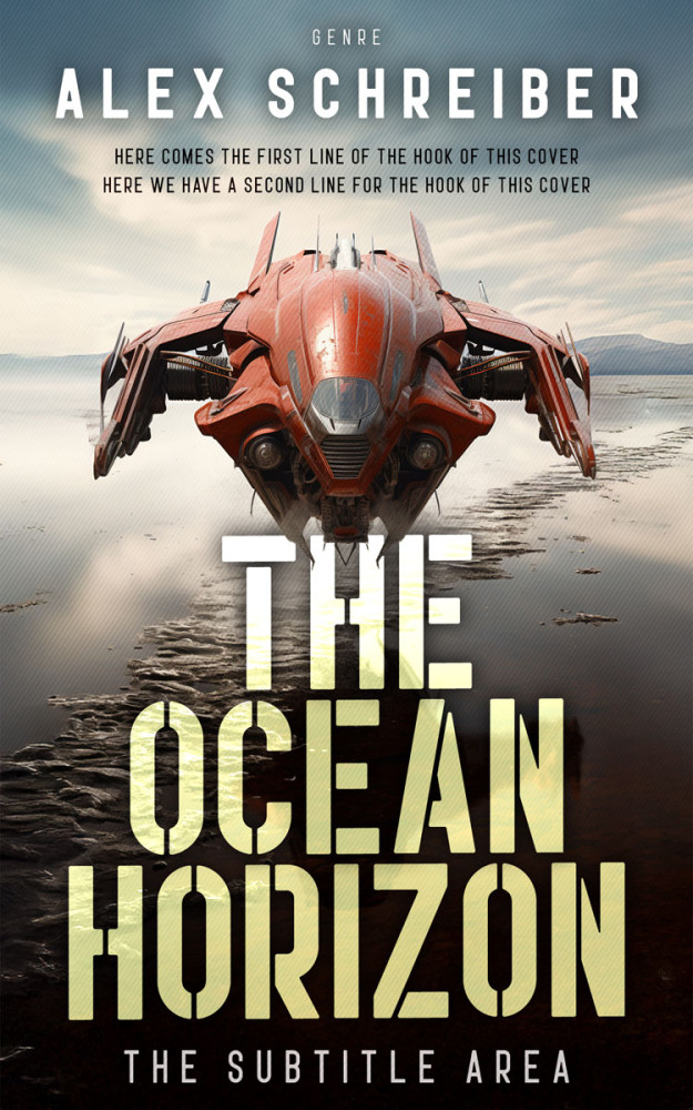 Front view of Bone #335904 - Premade Science Fiction Book Cover