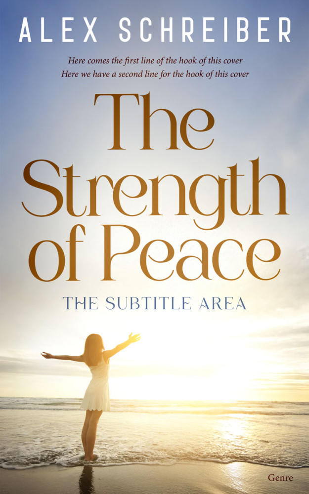 Front view of Celeste #335934 - Premade Health & Mind & Body Book Cover