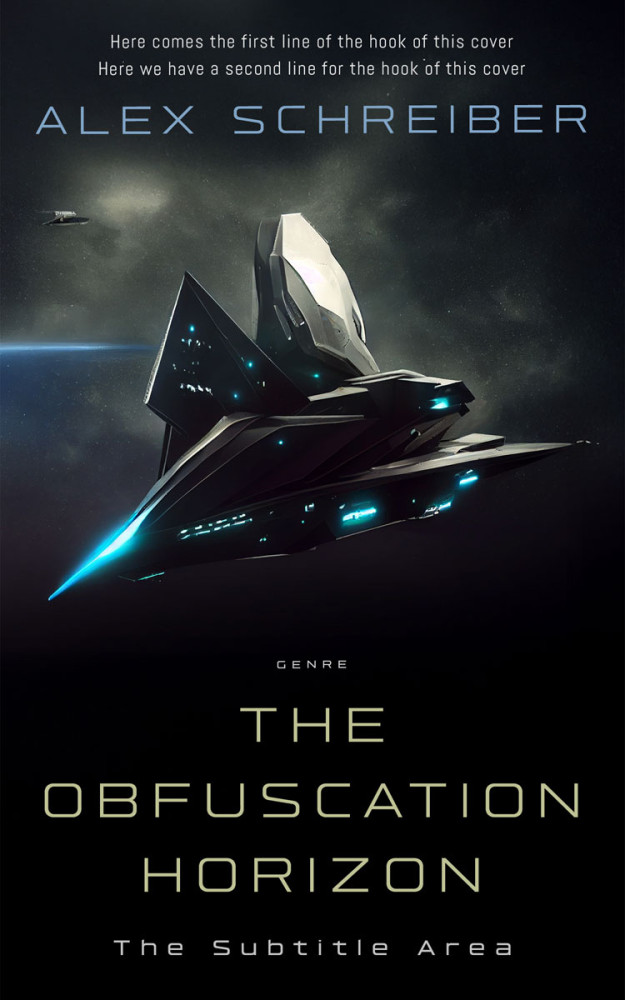 Front view of Woodsmoke #335962 - Premade Science Fiction Book Cover