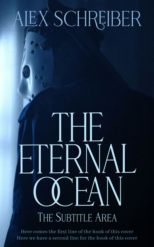 Front view of Regent St Blue #335981 - Premade Mystery & Thriller & Suspense Book Cover