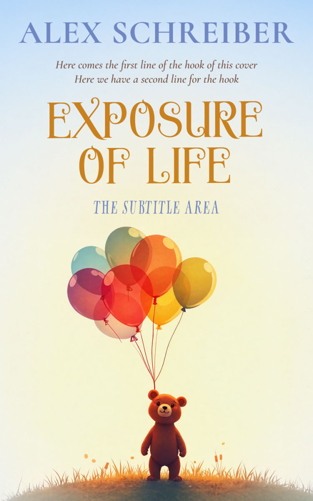 Front view of Kidnapper #33629 - Premade Nature Book Cover